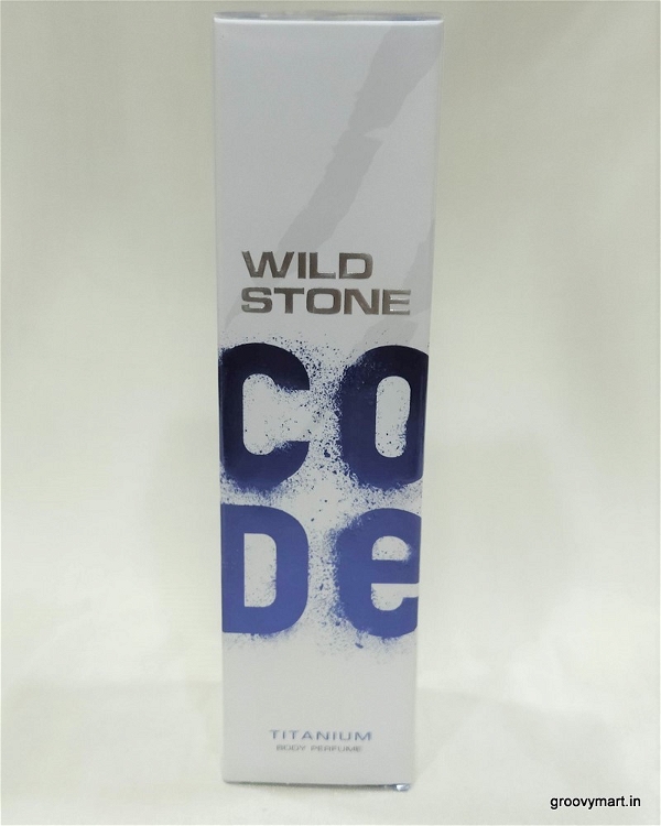 Stone Spray wild stone code titanium deodorant body spray - for men