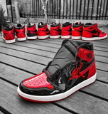 Air Jordan 1 Retro High ‘Patent Bred - 44uk9