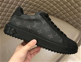 Louis vuitton black leather shoes - 40uk6