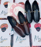 Mojari formals leather shoes - 44uk9
