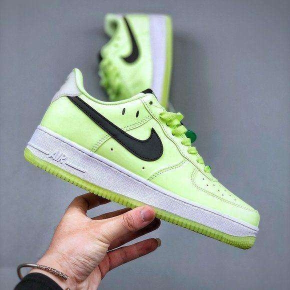 Nike Airforce 1 glow in dark premium quality shoe - 37uk4-4.5