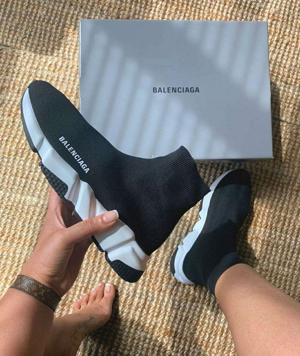 balenciaga sock training shoes - 42