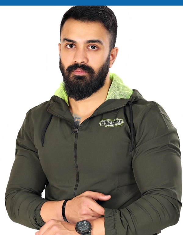 Fuaark Velocity JacketOlive Green - S, Pine Green