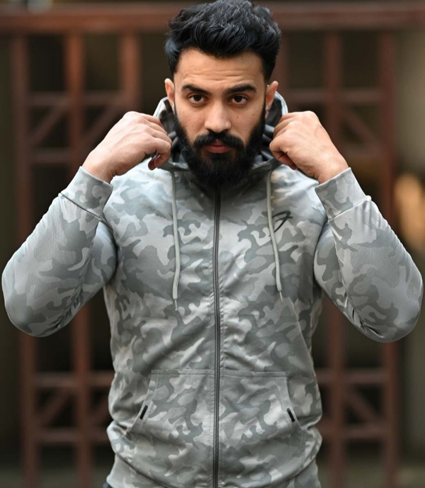 Fuaark Camo JacketLight Grey - Nobel, M