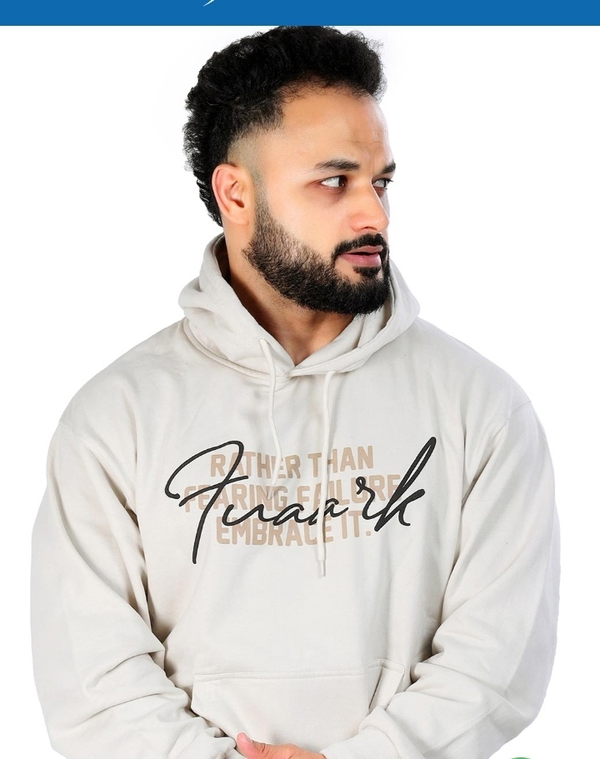 Fuaark Oversized Frost HoodieBeige - XXL