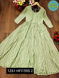 PREMIUM READYMADE GOWN COLLECTIONS - Pale Canary, Free Size