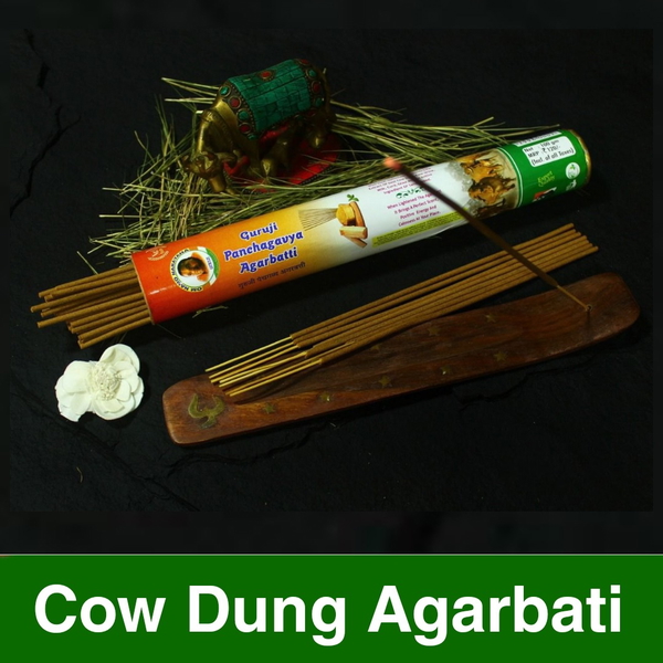 Cow Dung Sandal Agarbati மாட்டு சாண சந்தன அகர்பத்தி