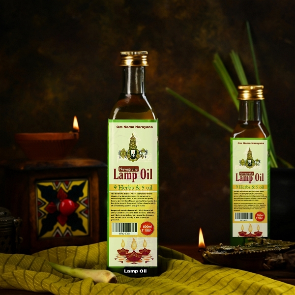 Navagraha Herbs Lamp Oil - 1 liter நவகிரக மூலிகை விளக்கு எண்ணெய்