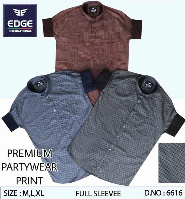 Partywear Premium Print Shirt 6616