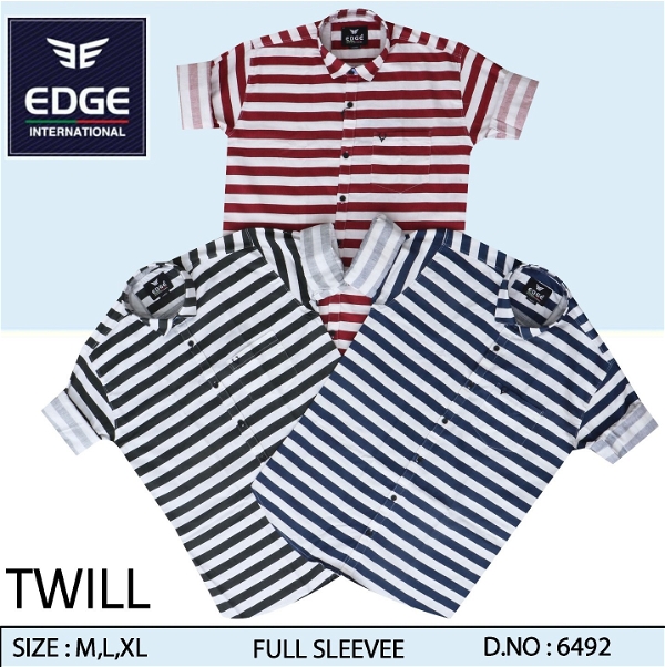 Fancy Twill Shirt 6492 - M L XL