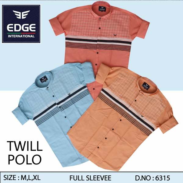 Fancy Twill Shirt 6315 - M L XL