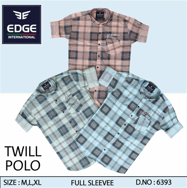 Fancy Twill Shirt 6393 - M L XL