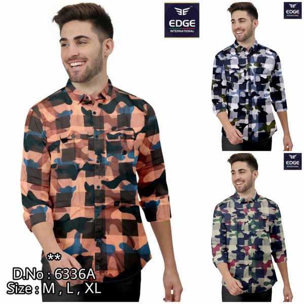 Fancy Twill Shirt 6336A - M L XL