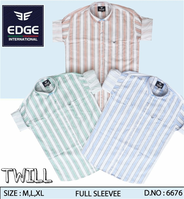 Fancy Twill Shirt 6676 - M L XL