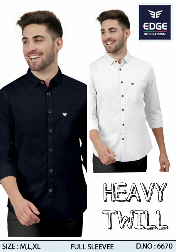 Heavy Twill Shirt 6670 - M L XL