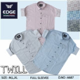 Fancy Twill Shirt 6687 - M L XL