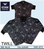 Fancy Printed Twill Shirt 6712 - 3. Sizes : 3 ( M L XL )