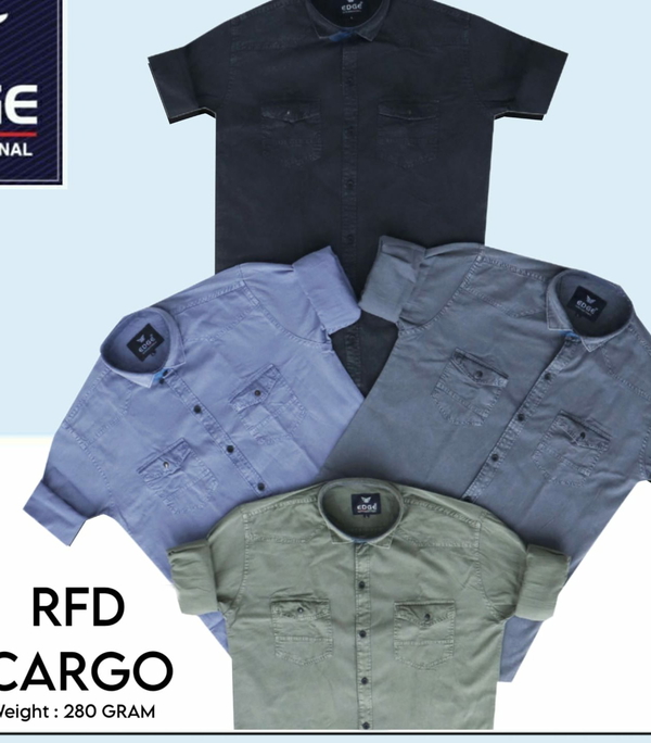 RFD Cargo Plain Shirt 6714 - 4 . Sizes : 3 ( M L XL)