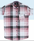 Fancy Twill Check Shirt 6737 - 3 . sizes : 4 ( M L XL XXL)