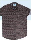Fancy Twill Printed Shirt 6773 - 3 . sizes : 3 ( M L XL)