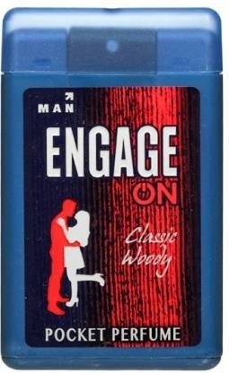 Engage On Pocket Perfume Man - Classic Woody: 18 Ml