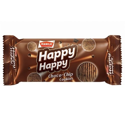 Parle Happy Happy Choco-Chip Cookies: 75 Gm