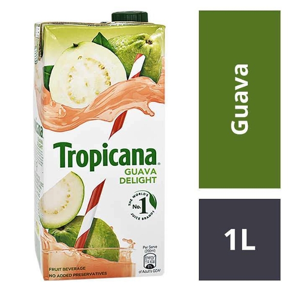 Tropicana Guava Delight Juice: 1 Litre