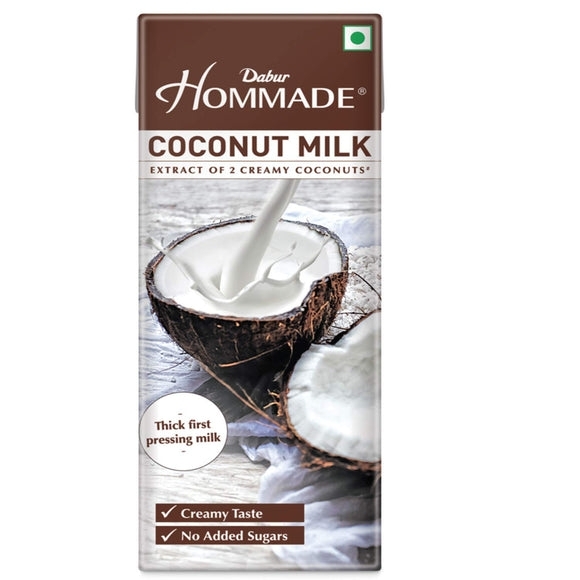 Dabur Hommade Coconut Milk: 200 Ml