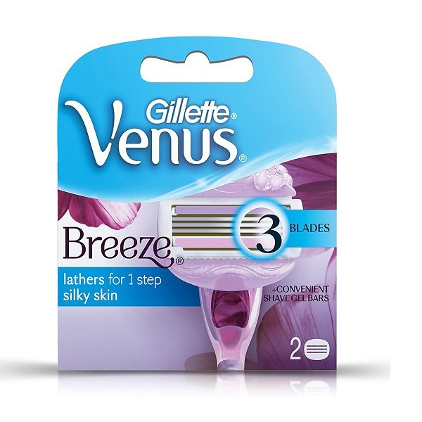 Gillette Venus Breeze Blade: 2 Cartridge