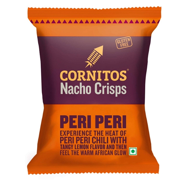 Cornitos Nacho Crisps - Peri Peri: 60 Gm