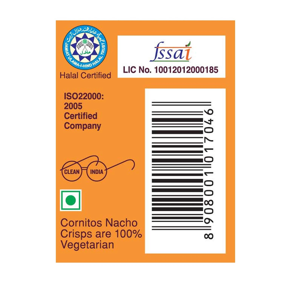 Cornitos Nacho Crisps - Cheese & Herbs: 60 Gm