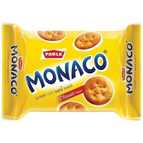 Parle Monaco Salted Biscuits: 75.4 Gm
