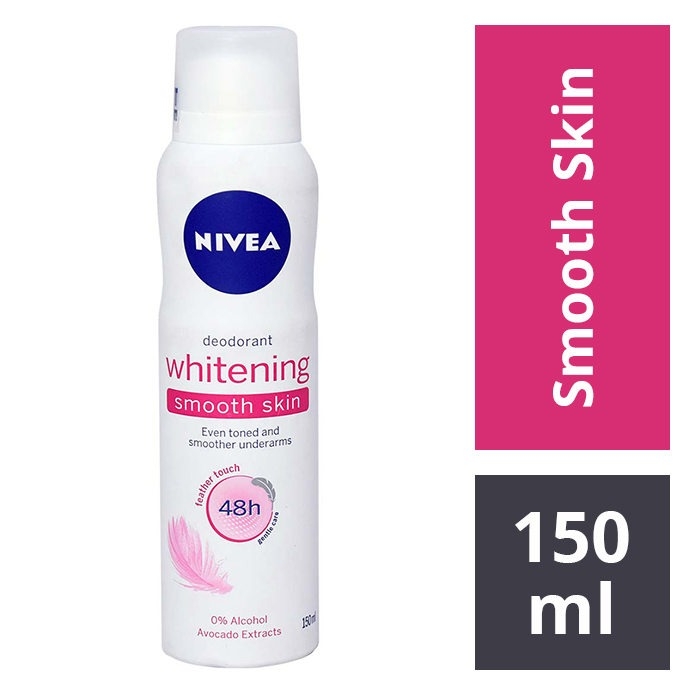 Nivea Whitening Smooth Skin Deodorant: 150 Ml