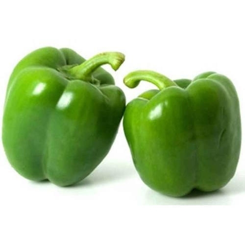 Fresh Capsicum Green (Shimla Mirch): 500 Gm