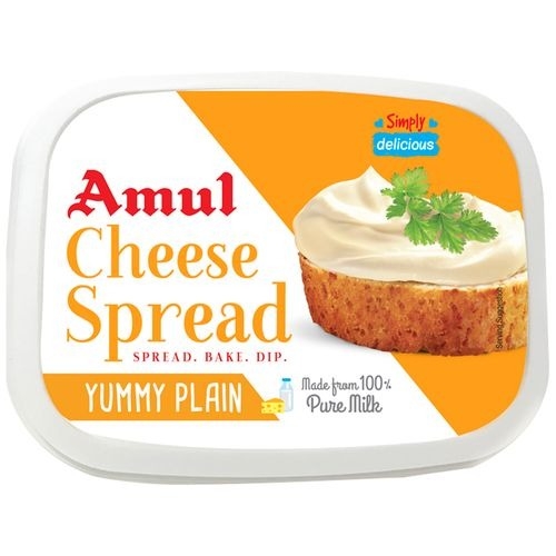Amul Cheese Spread Plain: 200 Gm