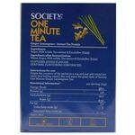 Society One Minute Ginger Lemongrass Premix Instant Tea: 10x14 Gm