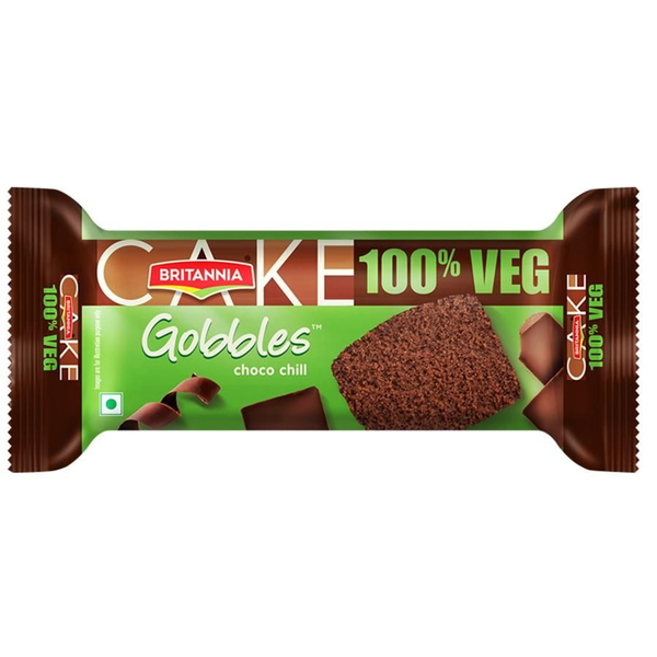 Britannia Gobbles Choco Chill Cake: 55 Gm