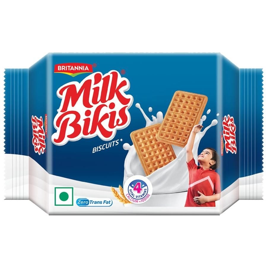 Britannia Milk Bikis Biscuits - 35.5Gm