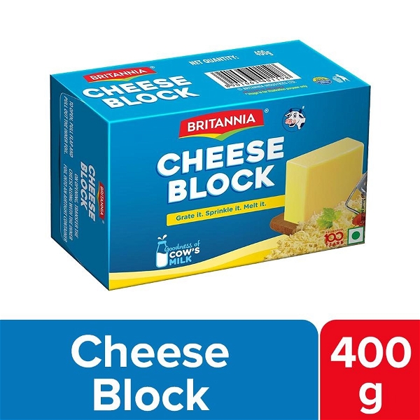 Britannia Cheese Block - 400 Gm