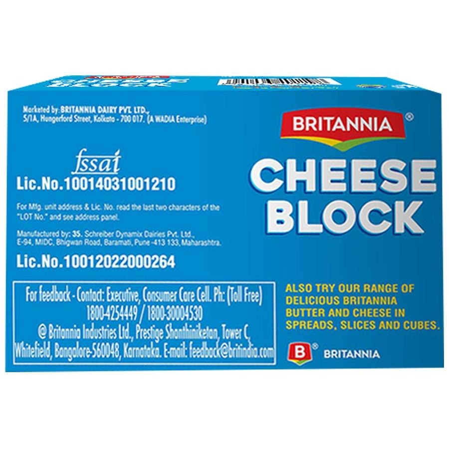 Britannia Cheese Block - 400 Gm