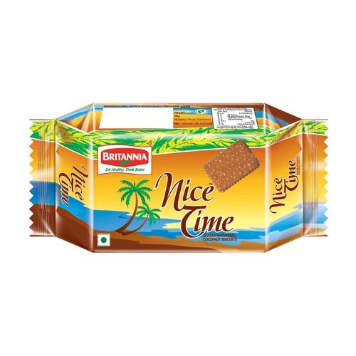 Britannia Nice Time Coconut Biscuit - 73 Gm
