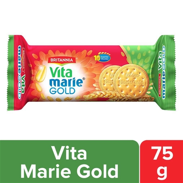 Britannia Vita Marie Gold Biscuits - 75 Gm