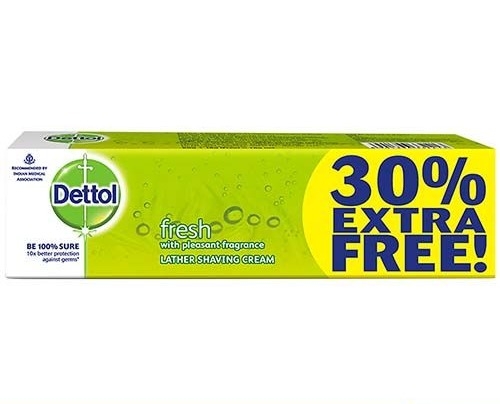 Dettol Shaving Cream - Fresh: 78 Gm