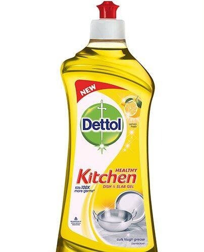 Dettol Dishwash Gel Liquid - Lemon Fresh - 750 Ml