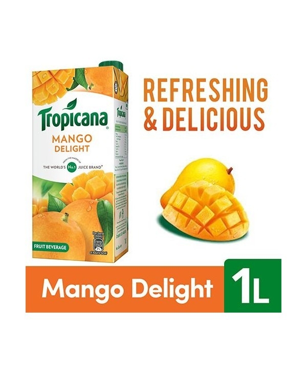 Tropicana Mango Delight Juice: 1 Litre