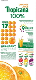 Tropicana 100% Orange Juice: 1 Litre