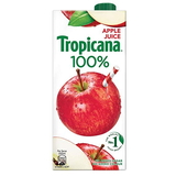 Tropicana 100% Apple Juice: 1 Litre