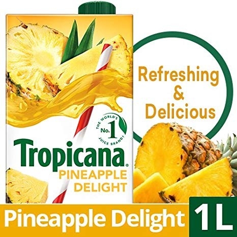Tropicana Pineapple Delight Juice: 1 Litre