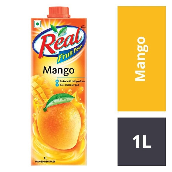 Real Fruit Power Mango Juice: 1 Litre