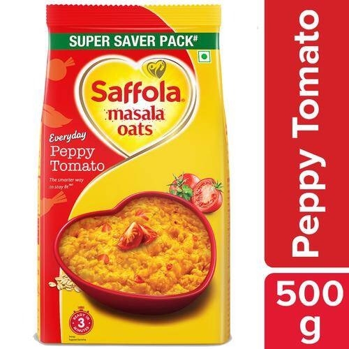 Saffola Masala Oats Peppy Tomato 500 Gms